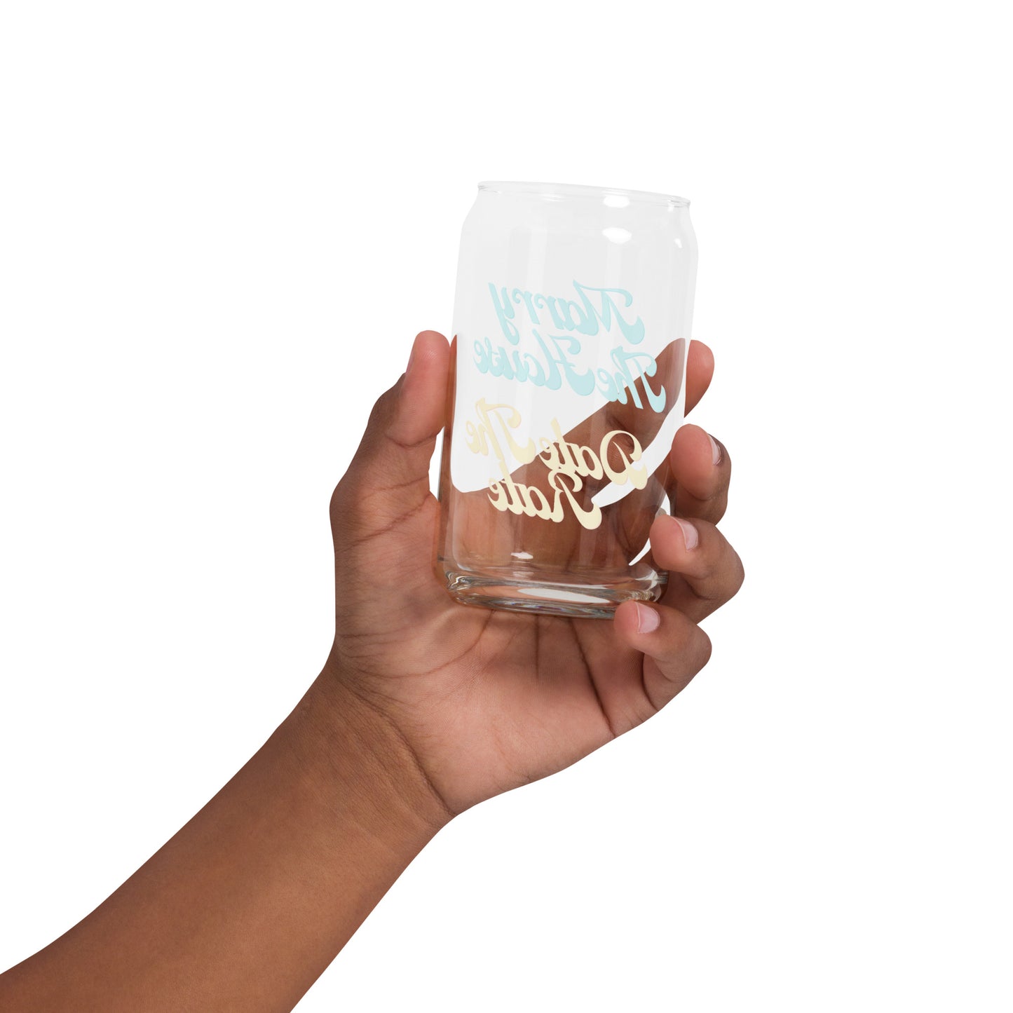 Marry the House Date the rate Can-shaped glass - Custom Mortgage Accessories