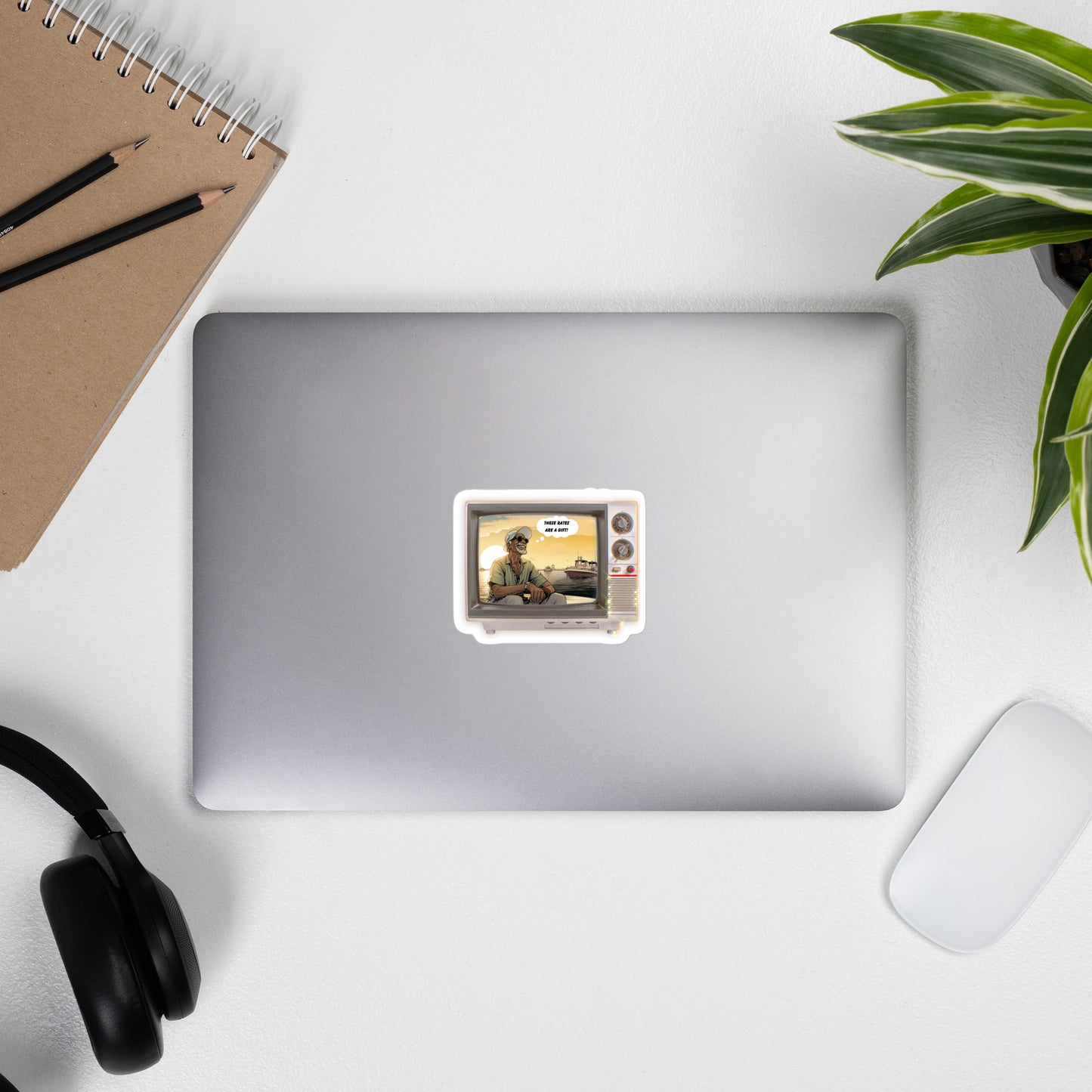 These rates are a gift Bubble-free stickers