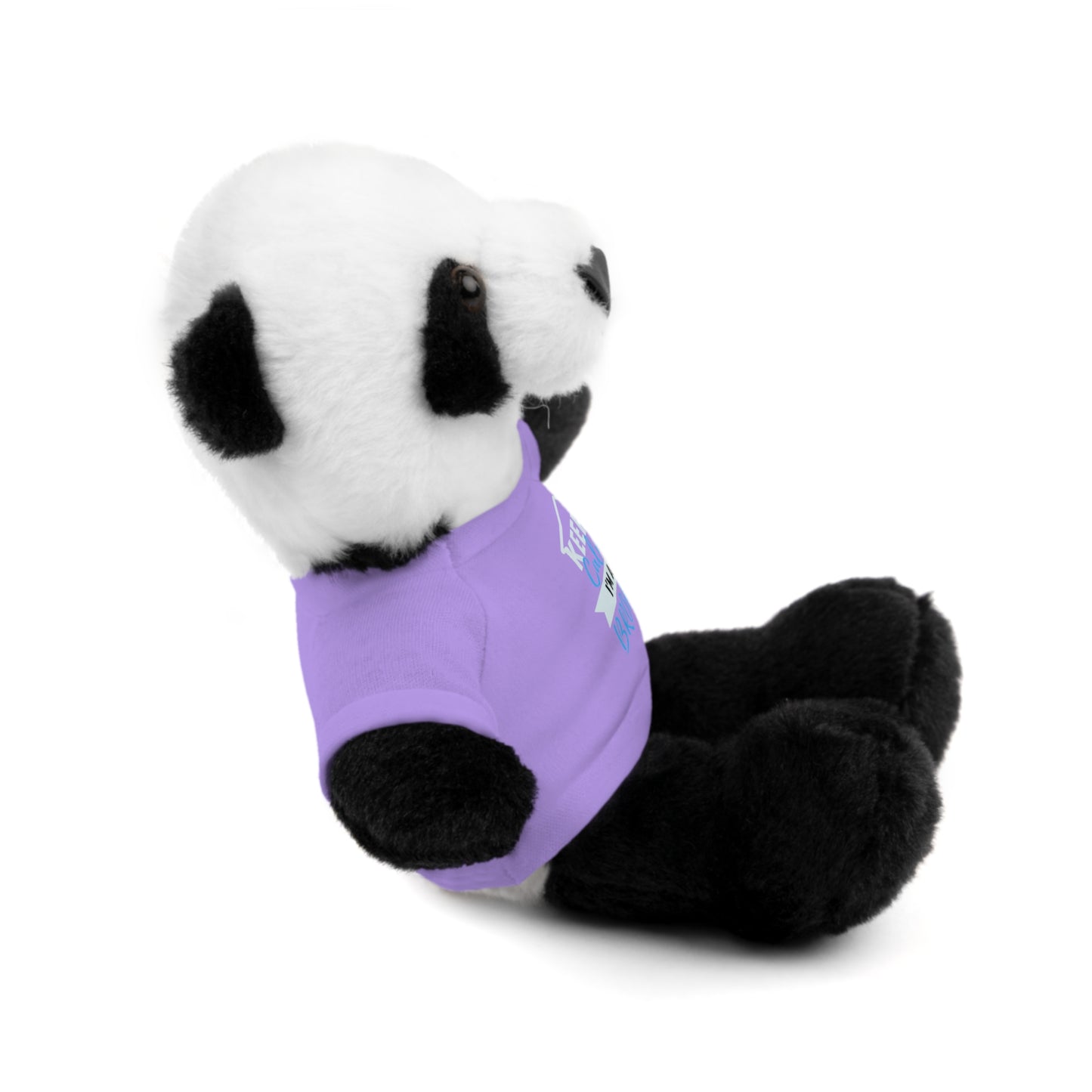 Keep Calm I'm A Broker Stuffed Animals with Tee