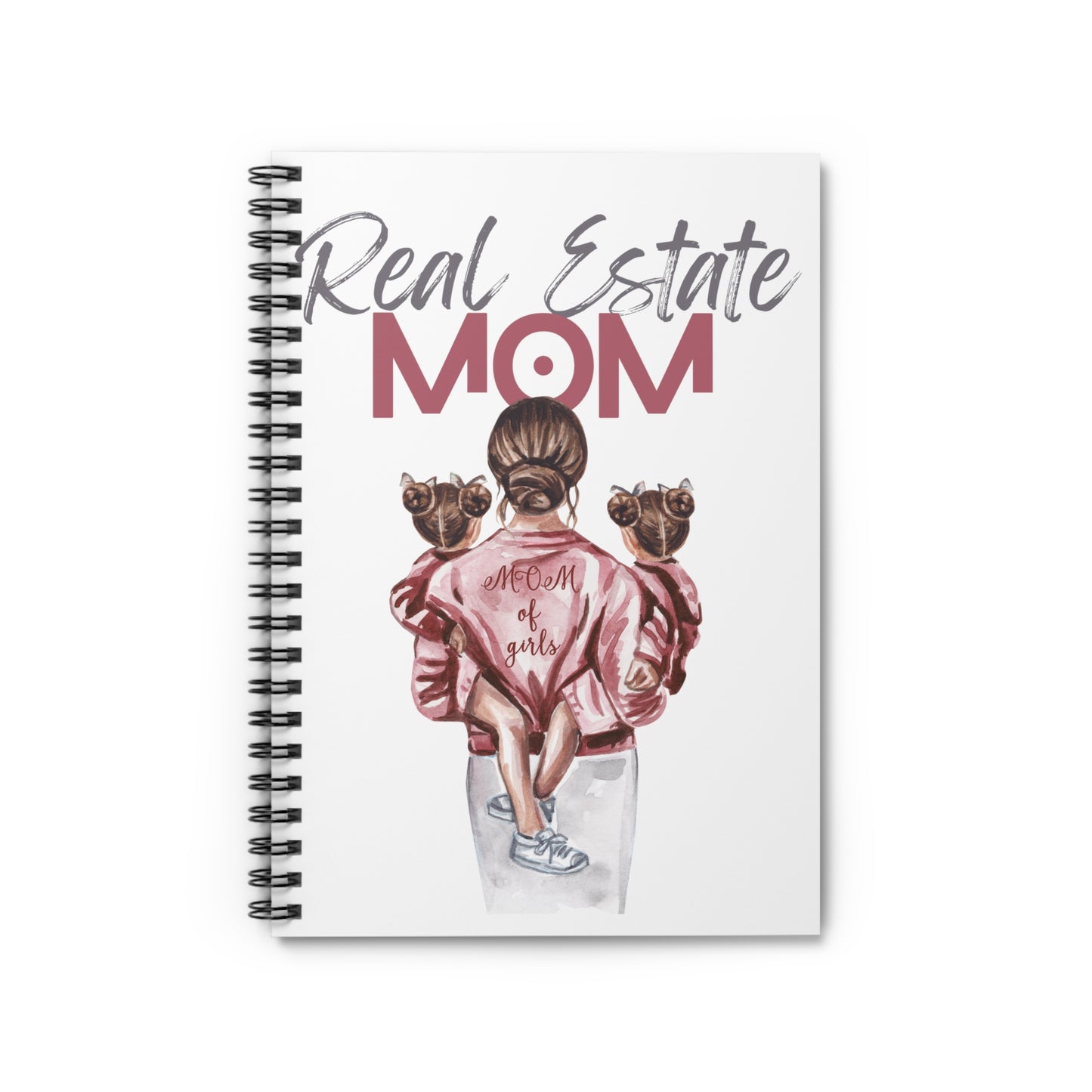 Real Estate Mom Spiral Notebook - Ruled Line