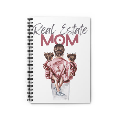 Real Estate Mom Spiral Notebook - Ruled Line