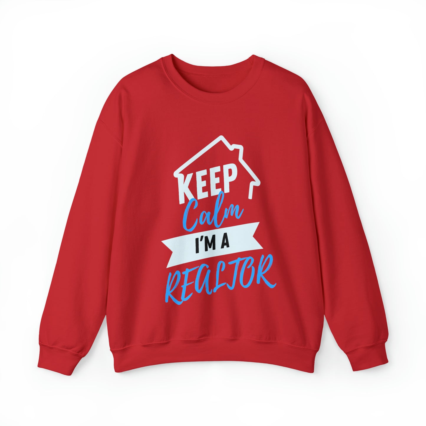 Keep Calm I’m a Realtor Unisex Heavy Blend™ Crewneck Sweatshirt