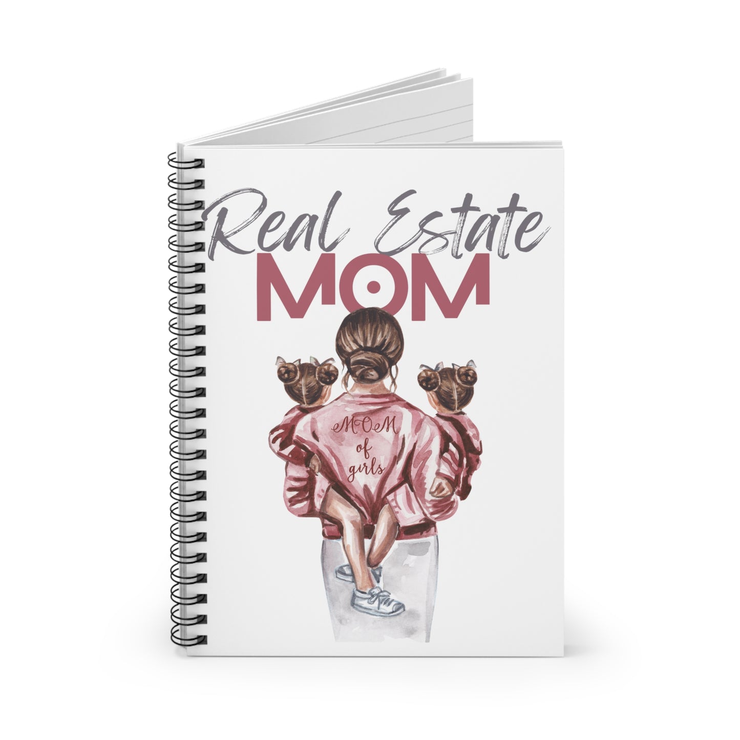 Real Estate Mom Spiral Notebook - Ruled Line