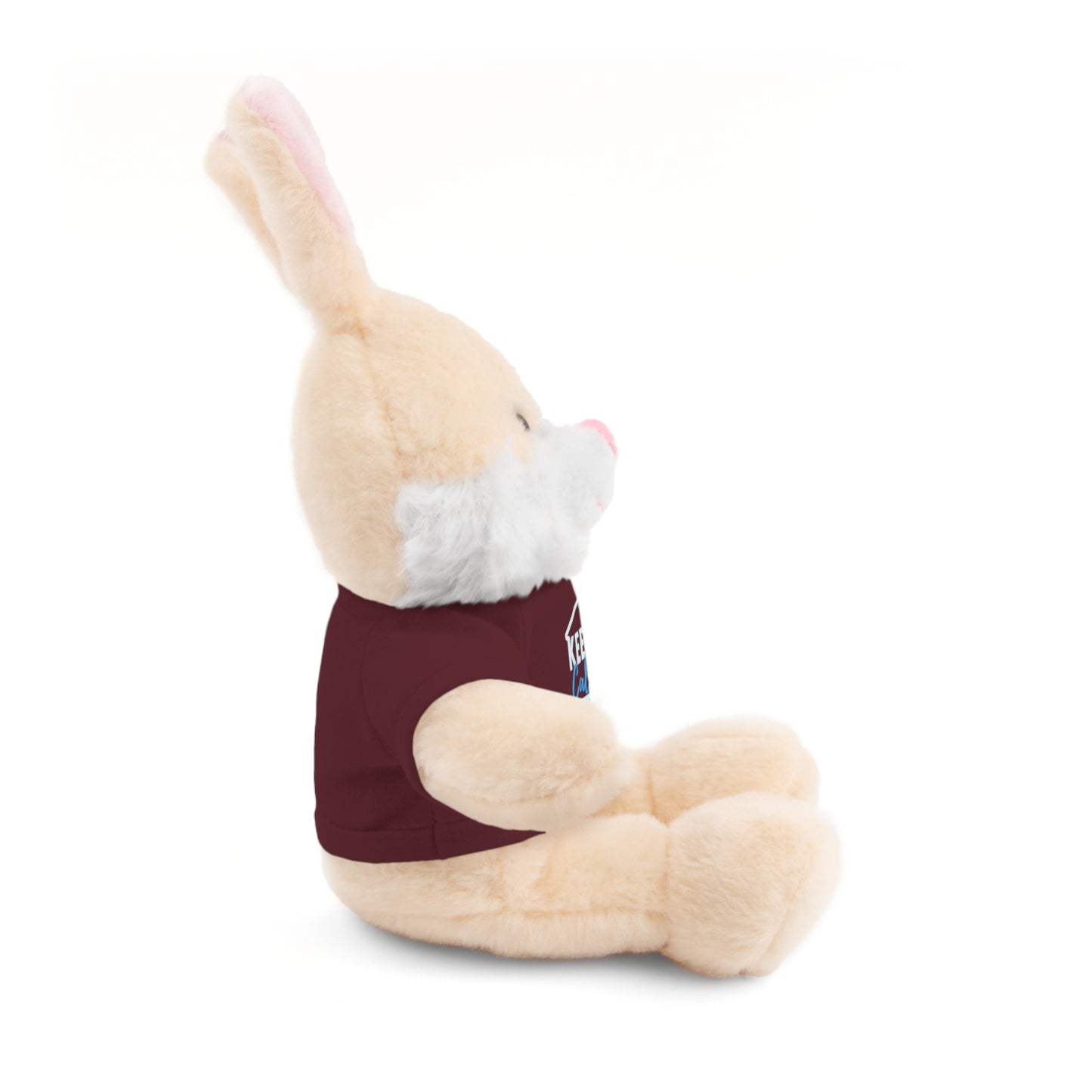 Keep Calm I'm A Broker Stuffed Animals with Tee