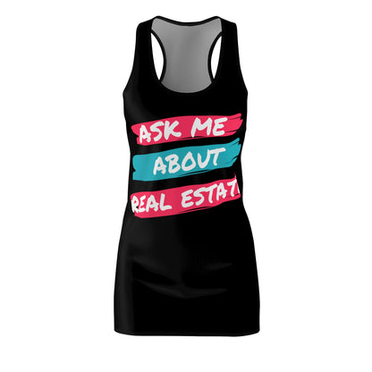 Ask me about Real Estate Women's Cut & Sew Racerback Dress (AOP)