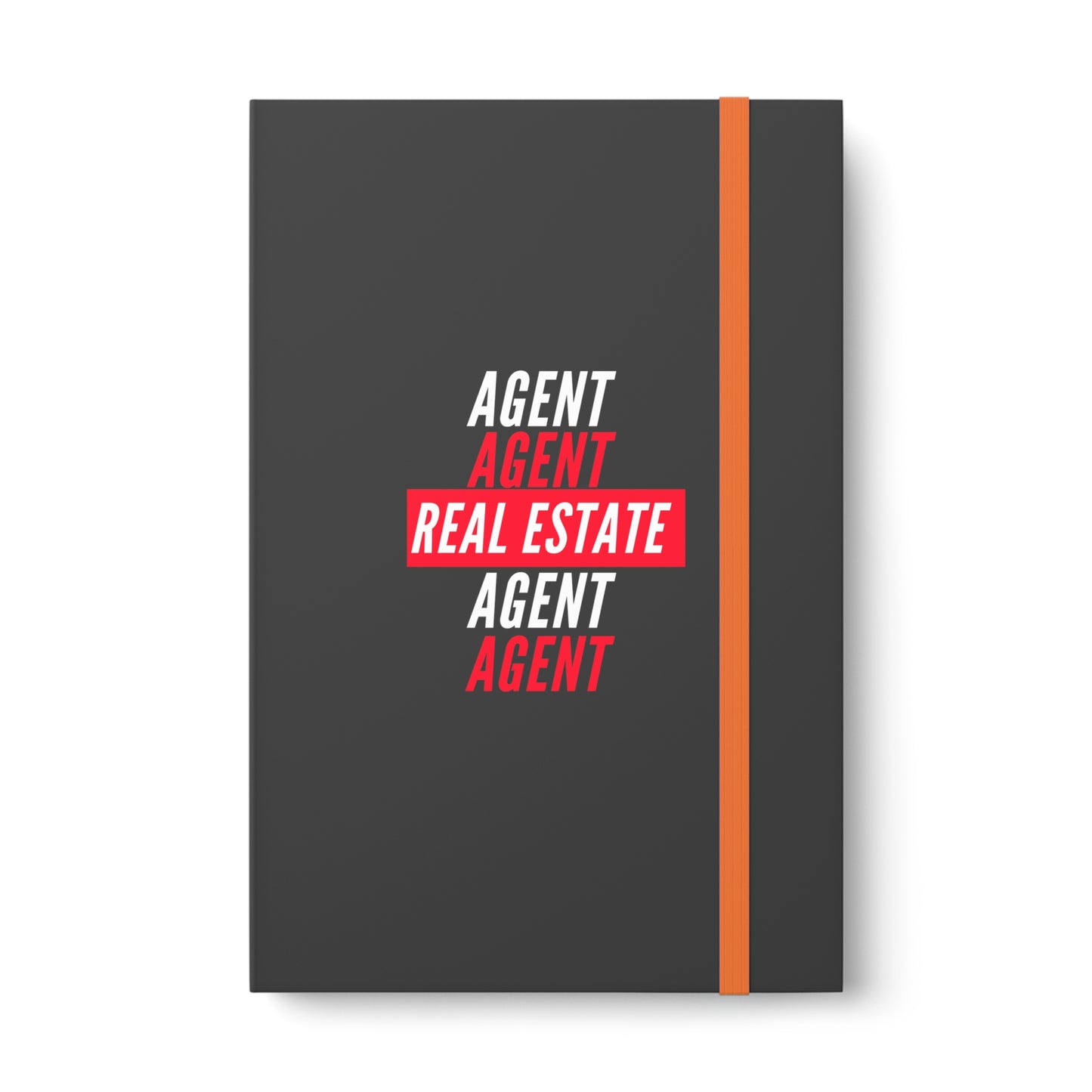 Real Estate Agent Color Contrast Notebook - Ruled