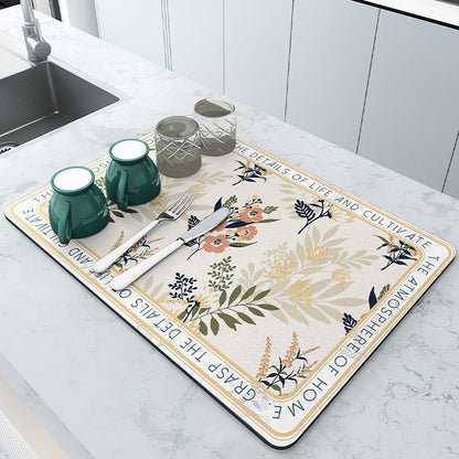 Super Absorbent Kitchen Draining Mat - Closing gifts