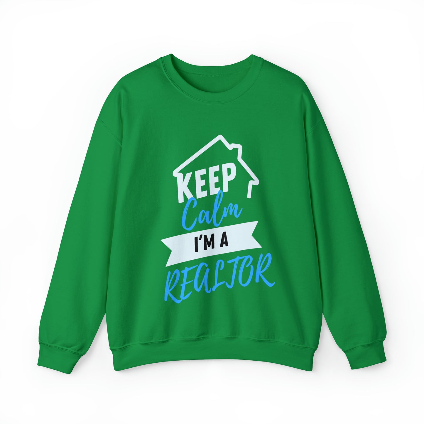 Keep Calm I’m a Realtor Unisex Heavy Blend™ Crewneck Sweatshirt