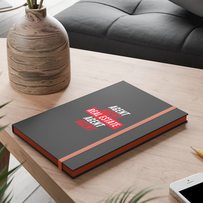 Real Estate Agent Color Contrast Notebook - Ruled