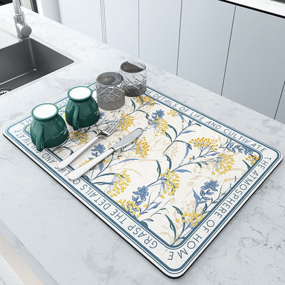 Super Absorbent Kitchen Draining Mat - Closing gifts