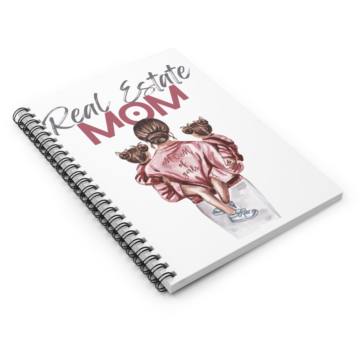 Real Estate Mom Spiral Notebook - Ruled Line