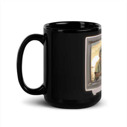Black Glossy Mug