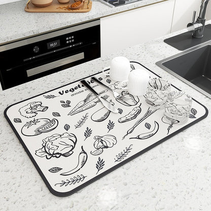Super Absorbent Kitchen Draining Mat - Closing gifts