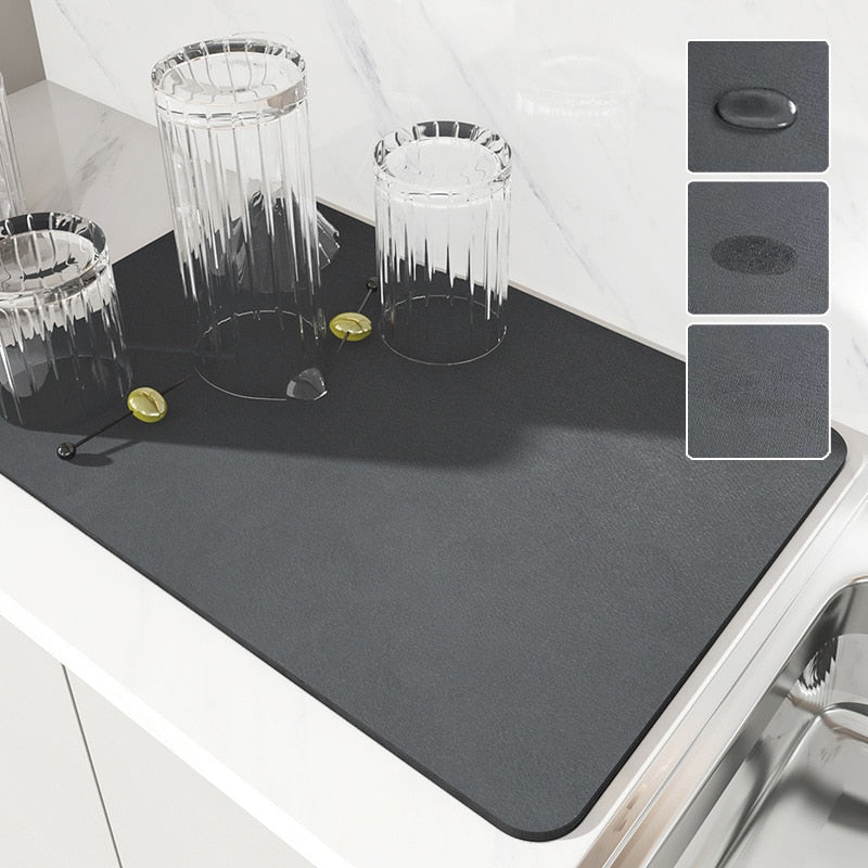 Super Absorbent Kitchen Draining Mat - Closing gifts